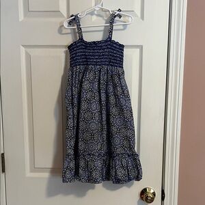 OshKosh B'gosh Blue Patterned Kids Dress